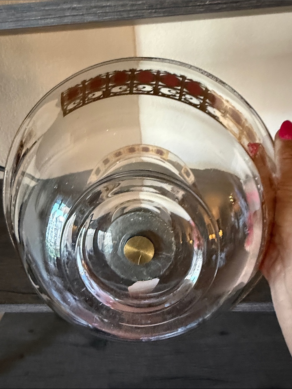 Vintage Culver Chip and Dip Bowl. - Picture 4 of 5